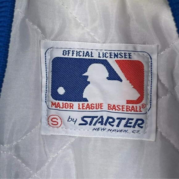 Vintage 80s NY METS MLB Starter Jacket Small - Picture 3 of 5